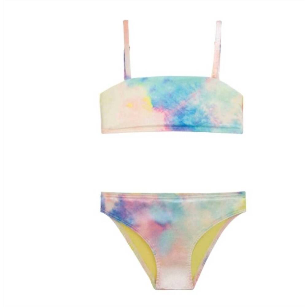 NEW PQ SWIM girls' gigi bikini set in sorbet